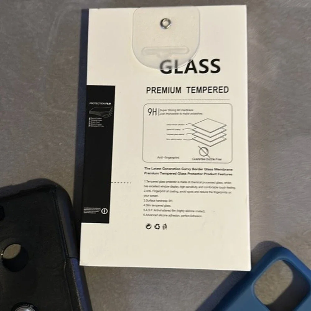 IPhone Max Screen Protector & Two Phone Cases